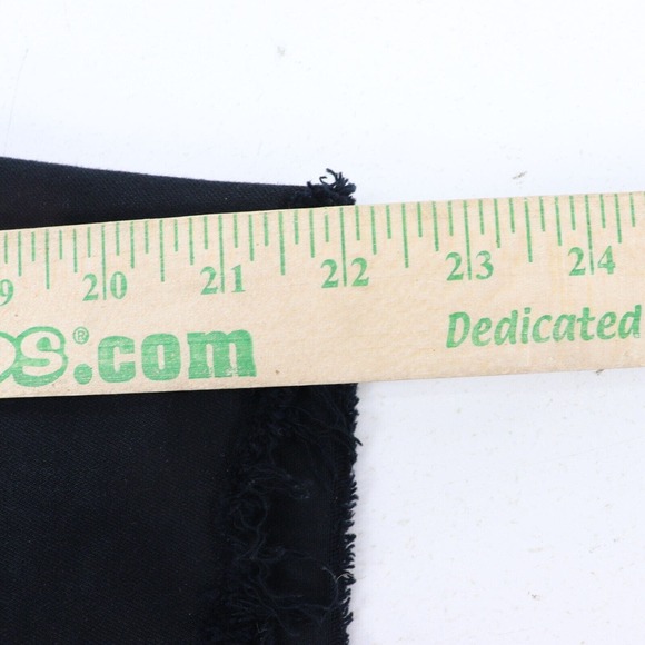 Lane Bryant Woman's Cutoff Shorts Plus Size 18 Black - Picture 7 of 9